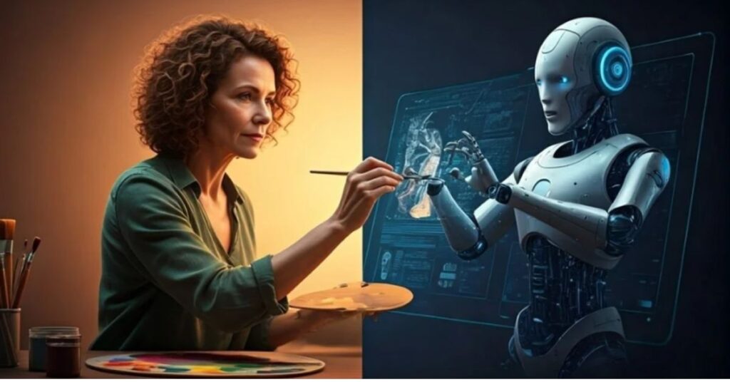 can AI replace human creativity
