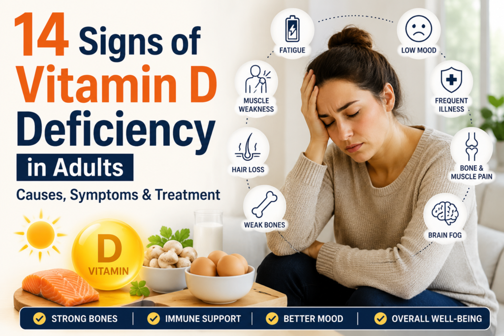 14 signs of vitamin d deficiency