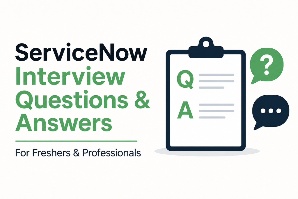 Interview questions & answers