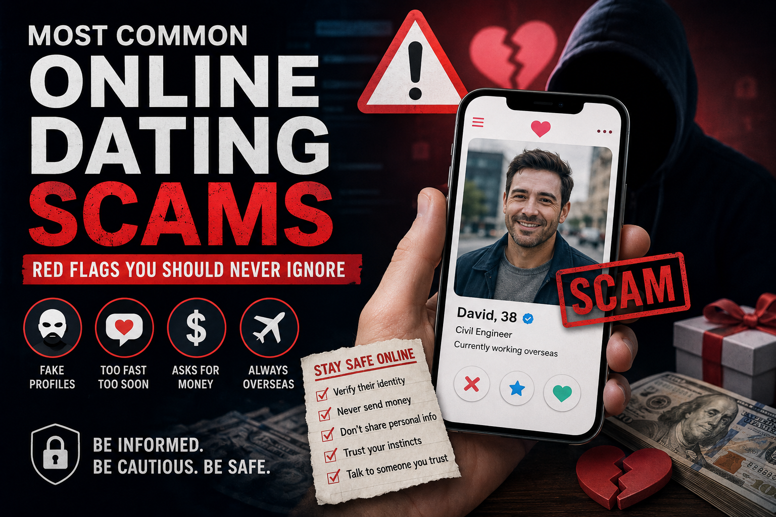 common online dating scams